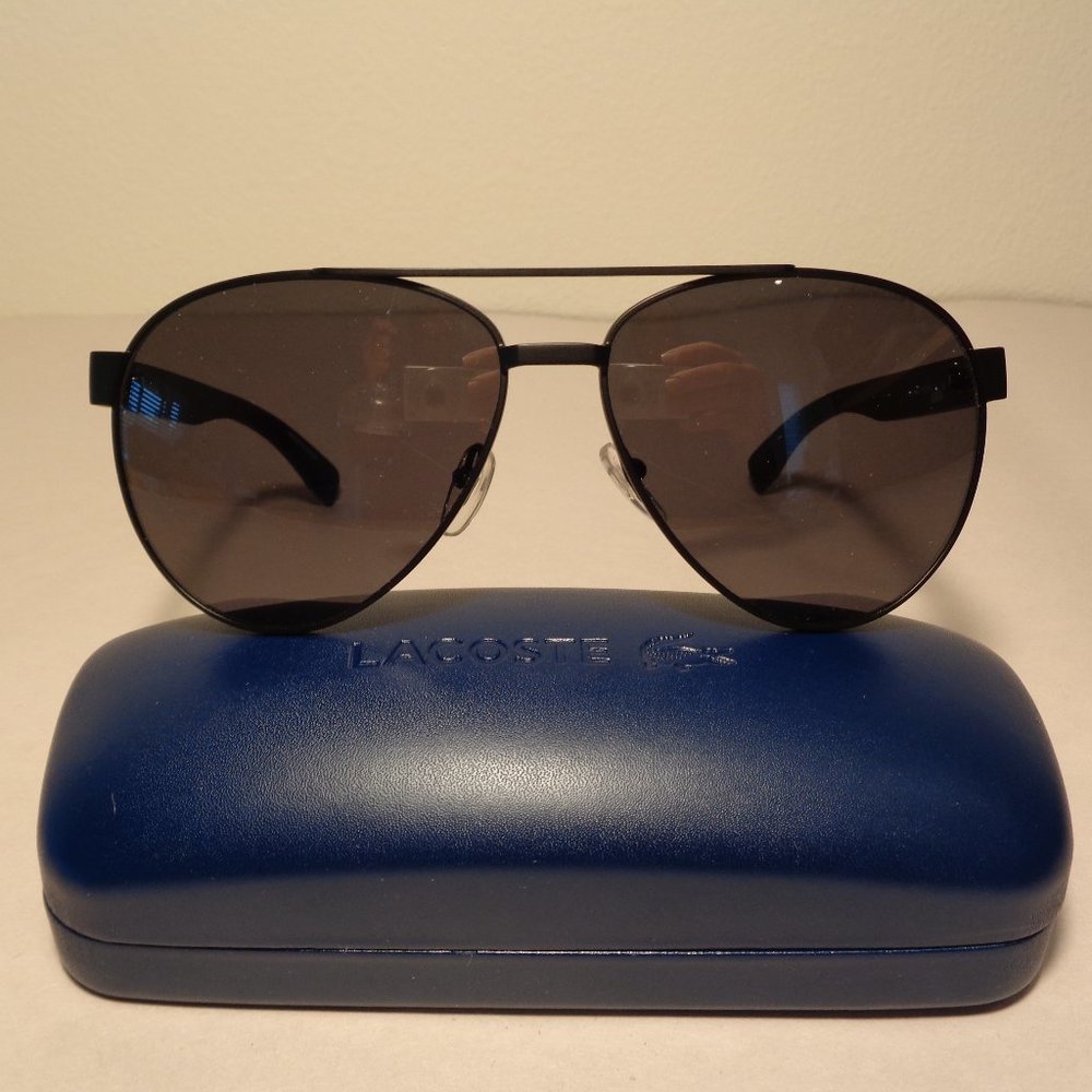 Lacoste L185S Matte Black New Women's Sunglasses